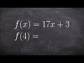 Understanding Function Rules and Outputs