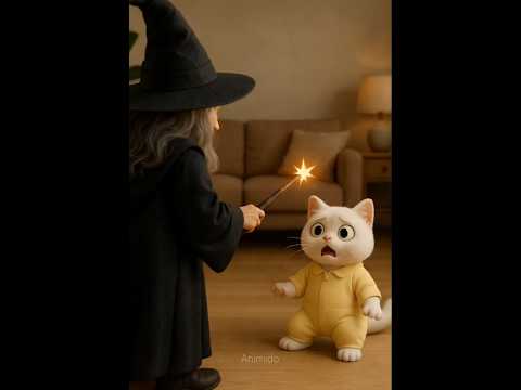 Nenek sihir sialan 😤 #shorts #kucinglucu #neneksihir #catlovers #kecoa #lucu #animido