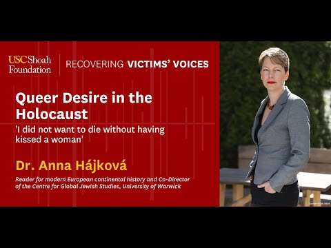 ‘I did not want to die without having kissed a woman’ | Recovering Victims’ Voices Lecture Series