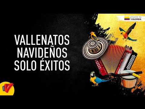 Vallenatos Navideños Solo Éxitos, Video Letras - Sentir Vallenato