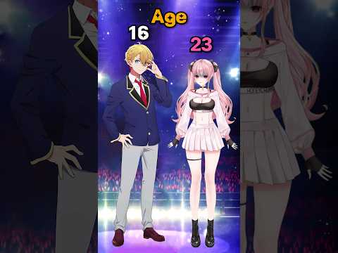 【Oshi no ko】Compare Age with me! #shorts