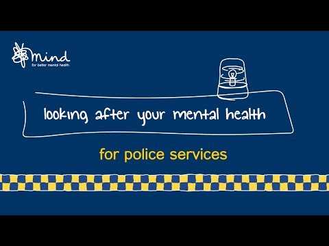 Looking after your mental health | police