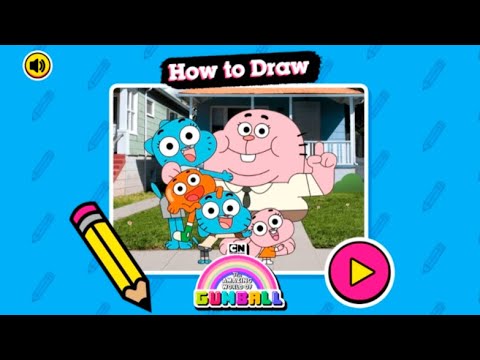 Gumball How to Draw - Richard (CN Games)