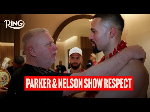 Joseph Parker & Team Martin Bakole Show Respect After Fight