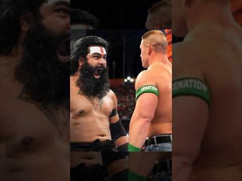 Veer Mahaan Vs John Cena At WWE Monday Night Raw #veermahaan #johncena #wwe #shorts