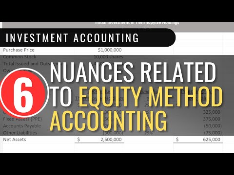 Equity Method Accounting: 6 Technical Accounting Nuances (ASC 323)
