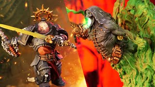 NEW Black Templars vs Necrons - A Warhammer 40k Battle Report