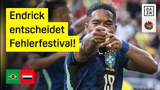 Endrick erfolgreich, Marquinhos patzt böse: Brasilien - Ägypten | Friendlies | DAZN Highlights