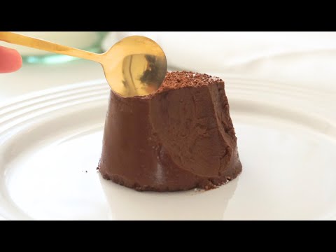 Postre de Chocolate en Minutos, Sin Horno, Sin Azúcar, Muuuuy Fácil
