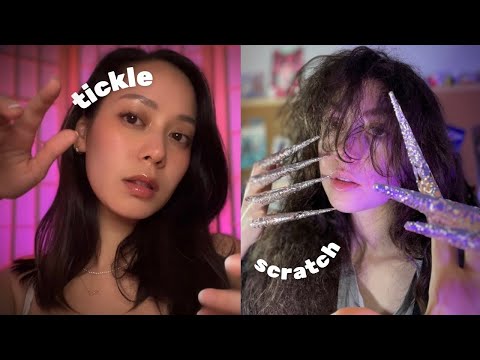 I TICKLE, SHE SCRATCHES 🫣✨ ASMR Personal Attention Collab ft. @ASMRmpits