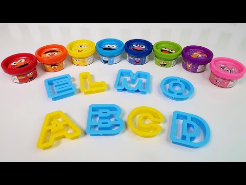 Colorful Sesame Street Play-Doh Alphabet | Fun ABC Learning for Kids!
