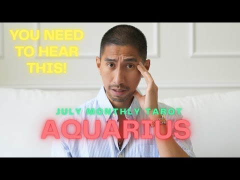 AQUARIUS 😳 They Never Expected You to Find Out JULY TAROT READING