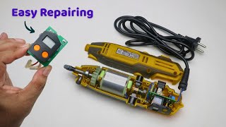 MINI DIE GRINDER 200W INGCO WITH LCD DISPLAY MG2008 REPAIR || BEST USEFUL GADGETS