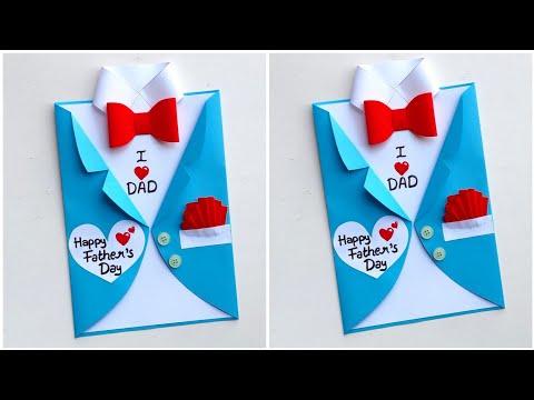 Happy Father's day greeting card 2025 / Father's day card ideas / DIY Father's day card making easy