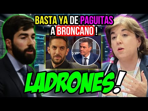 ENCERRONA de VOX a la PRESIDENTA de TVE... por el PROGRAMA de BRONCANO! IMPUESTOS PARA SANIDAD?