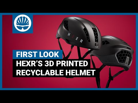 The World's First Truly Custom Bike Helmet | Hexr's 3D-Printed, Recyclable Lid