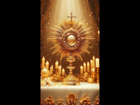 🙏🏻 5 MINUTOS DE ORACIÓN CON JESÚS SACRAMENTADO 💒 - La Caricia del Señor en tu Ser ✋🌟