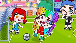 Fui Criada por uma Estrela do Futebol | Historia Triste de Avatar World | Pazu Games