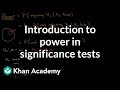 Understanding Power in Significance Tests