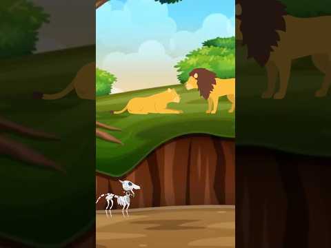 Sher Aur Moti | Animal Cartoon Story | #cartoonanimal