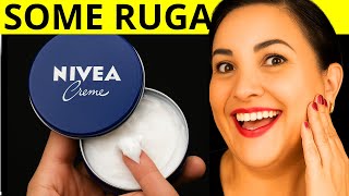 PAREI DE ENVELHECER AOS 70 ANOS - MISTURO no NIVEA e PASSO na RUGA!