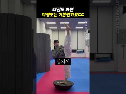 <strong>태권도</strong> 하면 이 정도는 기본인가요ㄷㄷ