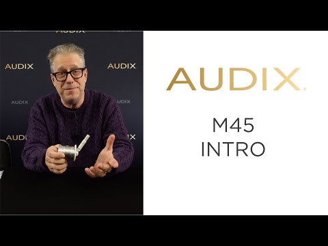 Audix: Intro to the M45 Aimable Shortgun Ceiling Mic