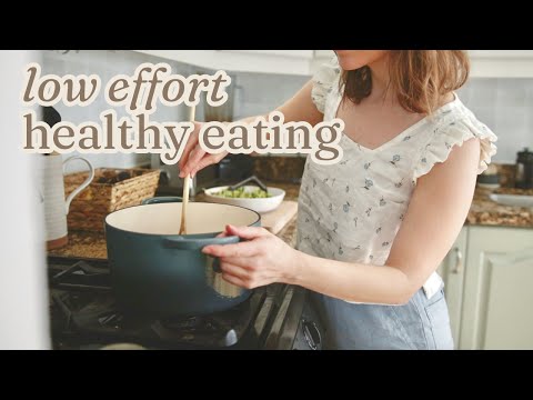 How to eat healthy when you’re busy or unmotivated (low effort food hacks)