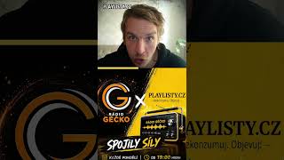 PLAYLISTY.CZ na online rádiu Géčko! 🔥🔥🔥#shorts #hudba