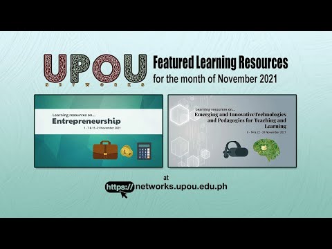 November Featured Learning Resources