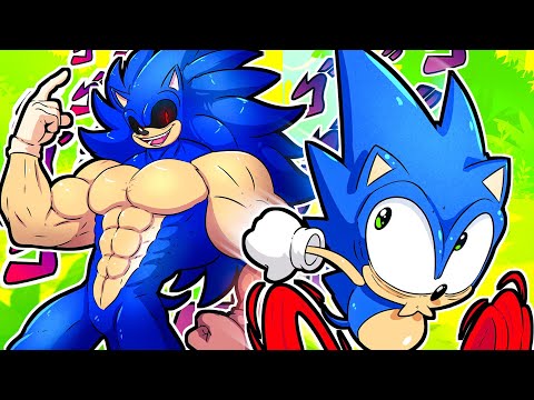 SONIC.EXE, MAS ELE É SUPER FORTE E BOMBADO!