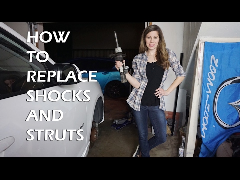 HOW TO REPLACE WORN OUT SHOCKS AND STRUTS - CAR, TRUCK or SUV
