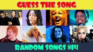 Guess the Song Music Quiz | 50 Random Songs (Part 14)