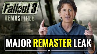 Fallout 3 Remaster Just Got A Pretty Insane Leak..