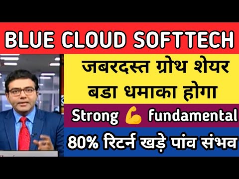 Blue cloud softtech share latest news today | Blue cloud share analysis | Best investment share