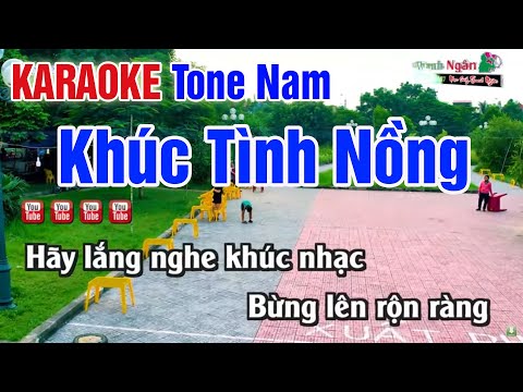 Khúc Tình Nồng Karaoke Tone Nam – Nhạc Sống Thanh Ngân