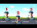 Children's Observations in a Bicycle Race