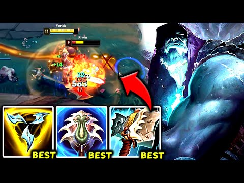 YORICK TOP IS NOW S+ TIER AND REQUIRES NO SKILL (VERY STRONG) - 2025 Yorick TOP Gameplay Guide