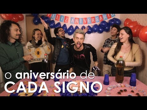O ANIVERSÁRIO DE CADA SIGNO