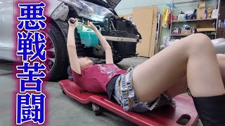 【大混乱⚠️】ど素人がヘッドライト交換してみた結果が面白すぎるwww😂🔥【HID屋】