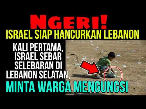 G4w4t‼️ Kali pertama israel Minta Warga M3ngung5i di Lebanon