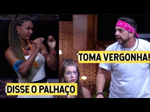 Aline BRIGA FEIO com Edy no SINCERÃO "O PALHAÇO QUE EQUILIBRA CADEIRA NO QUEIXO" BBB 25