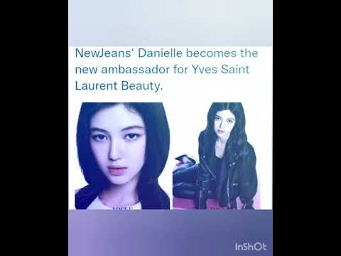 NewJeans' Danielle becomes the new ambassador for Yves Saint Laurent Beauty.