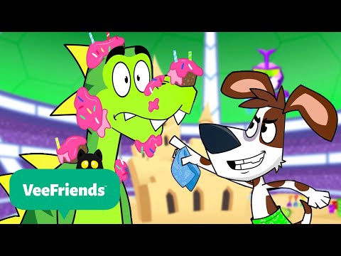 What's More Fun Than This?! + More| Vee Friends 🐈‍⬛| Cartoons For Kids