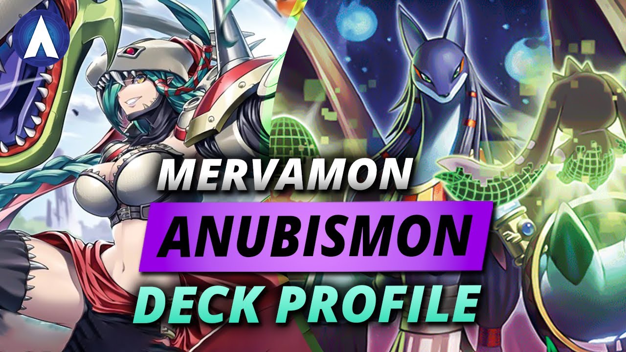WAY TOO OVERPOWERED!!! Anubismon & Mervamon Deck Profile & Combo Guide | Digimon Card Game EX5