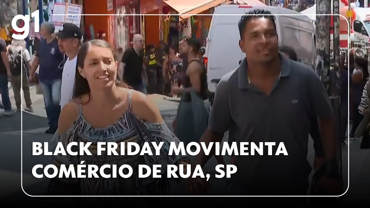 Black Friday movimenta comércio de rua, SP
