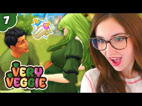 trying for a BABY 🥦 very veggie legacy #7 (the sims 4)