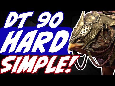 Griffin DT 90 HARD, not so hard. You can all do it. Raid Shadow Legends