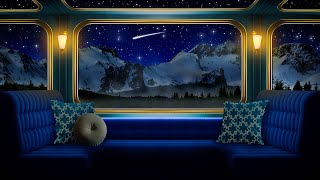 Train Sounds for Sleeping | All Aboard this Cozy Cabin!