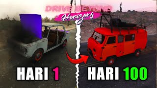 Aku Bertahan Hidup Pake Mobil Rongsok Di Jalanan Paling Mengerikan - Drive Beyond Horizon Indonesia